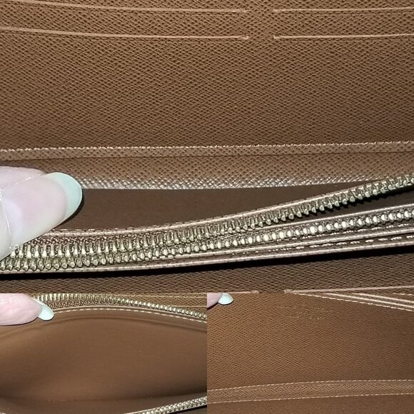 Authentic Louis Vuitton Brown Monogram Zippy Wallet - Picture 8 of 11